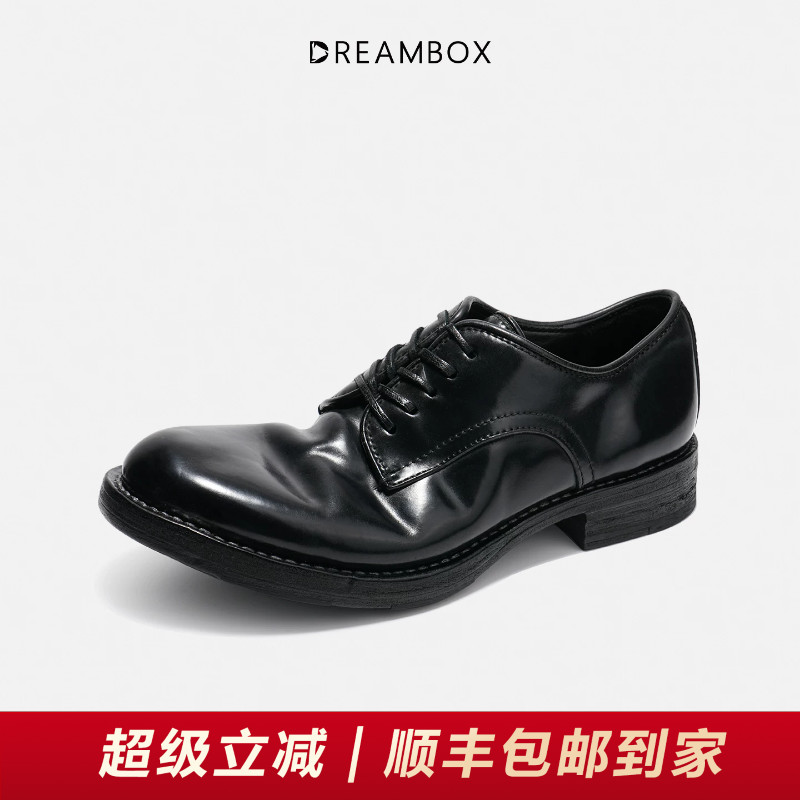 DREAMBOX马臀皮手工固特异皮鞋图片