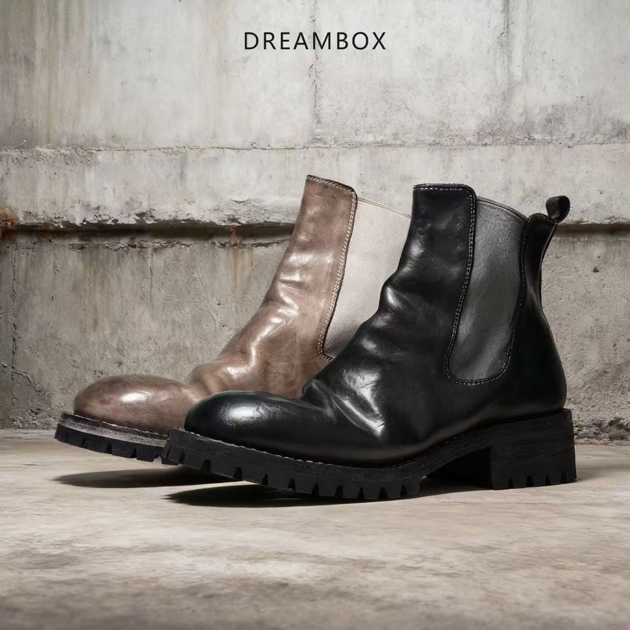 【断码捡漏】dreambox钧博超值特惠真皮透气纯手工男鞋