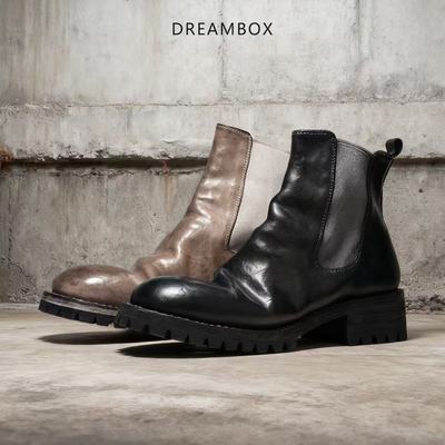 DREAMBOX钧博小众设计感皮靴