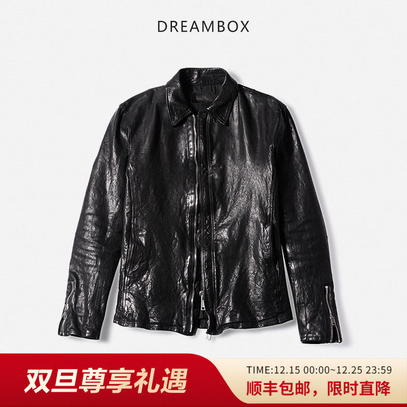 DREAMBOX钧博马皮复古经典款皮衣