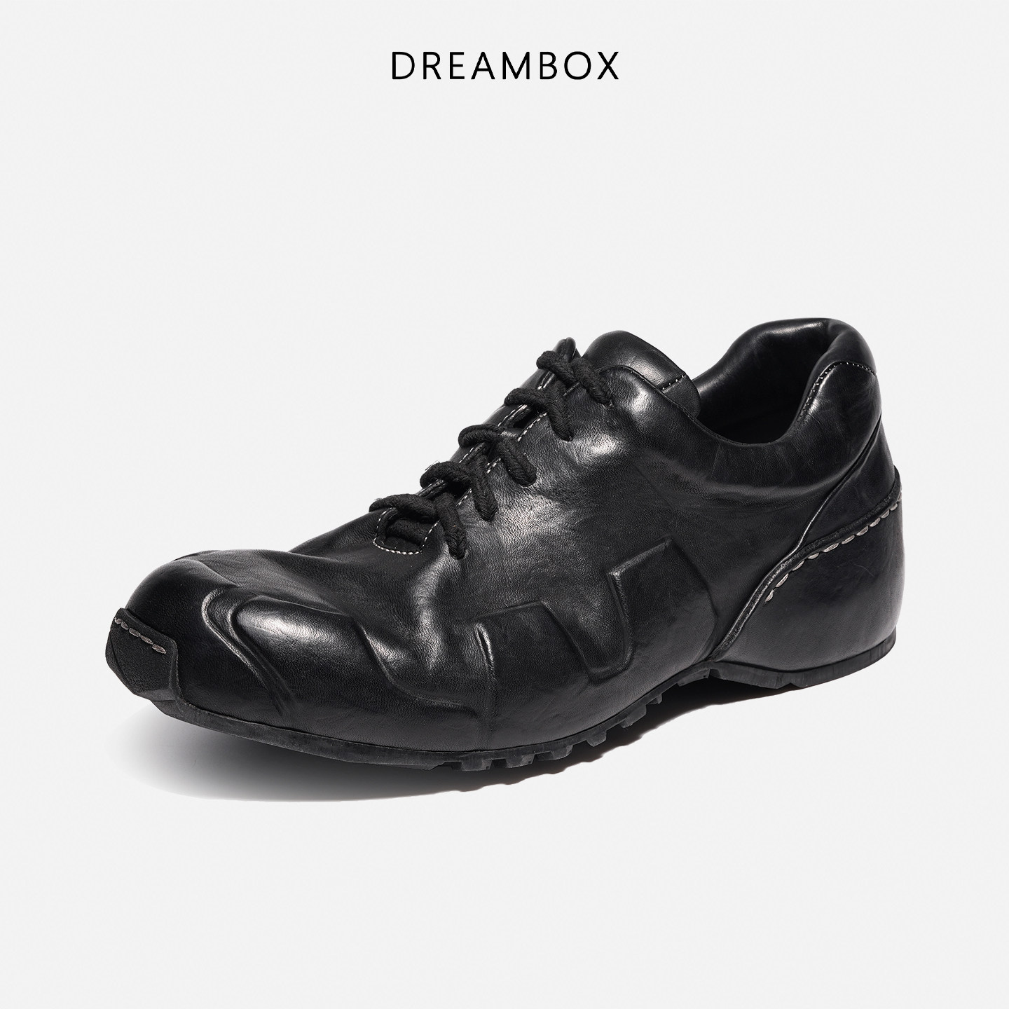 DREAMBOX钧博马皮户外徒步休闲鞋