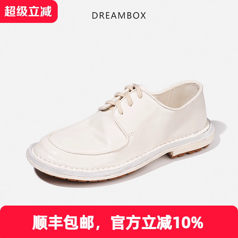 dreambox水洗马皮轻便透气皮鞋