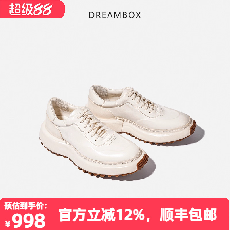 dreambox马皮时尚百搭老爹鞋