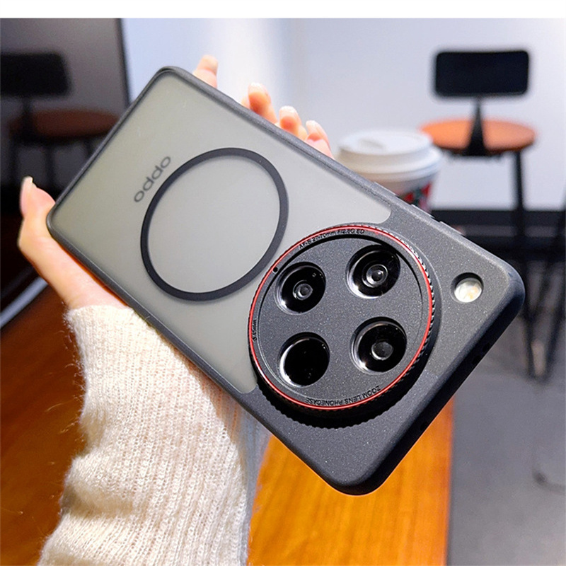 OPPOFindX8手机壳磁吸磨砂防摔