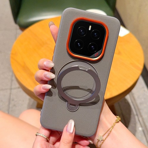 荣耀GTPro手机壳钛灰磁吸支架