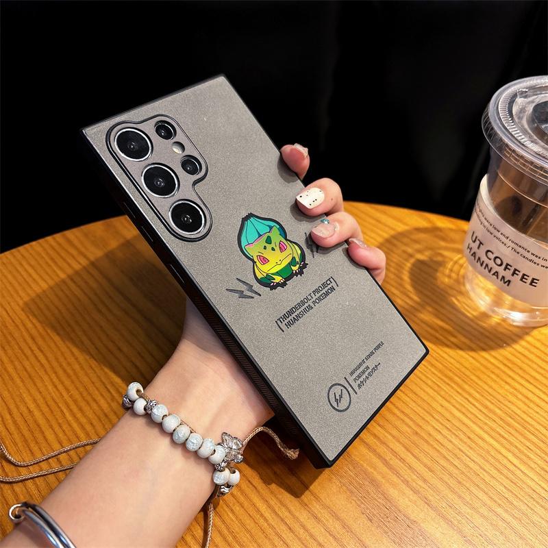 三星S24plus镭射妙蛙种子手机壳