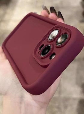 15酒12iphone13promax高级手红色摔女防xsmax多巴胺软全11适用不会硅胶感新款的机壳xr情侣14撞壳苹果小众包