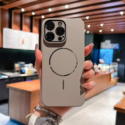 苹果16Pro手机壳防摔细圈磁吸