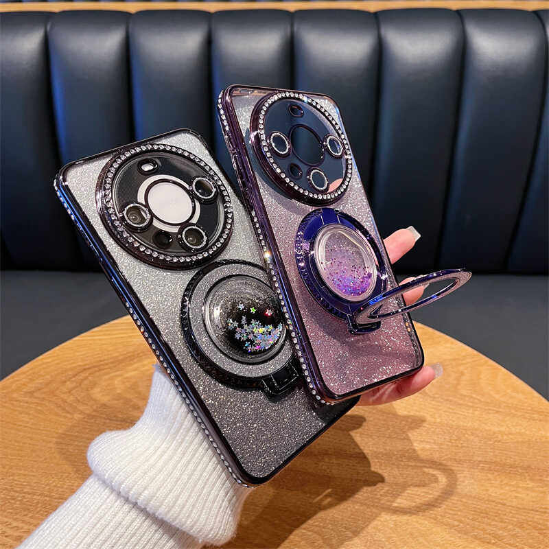全包mate60pr闪粉防摔流沙情侣