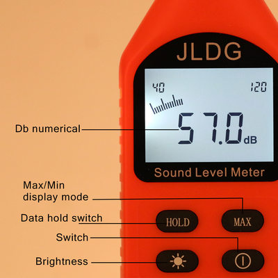 新品JD118精密分贝仪现货 高精度数字噪音计 环境检测小型精密噪