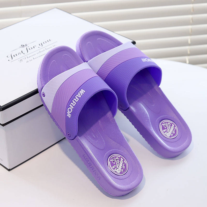 夏季新款女士拼色防滑耐穿防滑时尚潮流居家外穿凉拖鞋批发