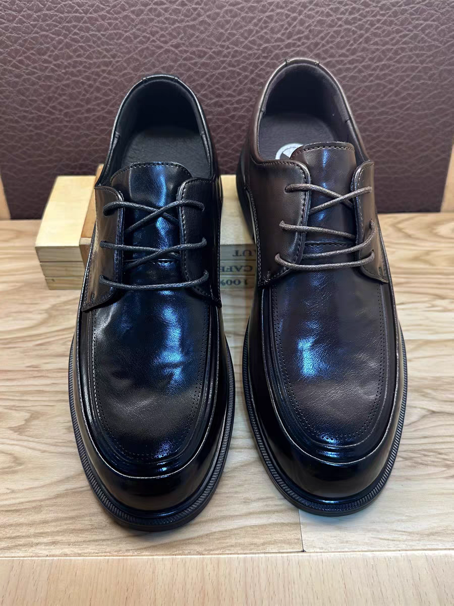 AIOSILNA ABC HOLY 2025新款皮鞋男士真皮欧版绅士舒适牛皮鞋