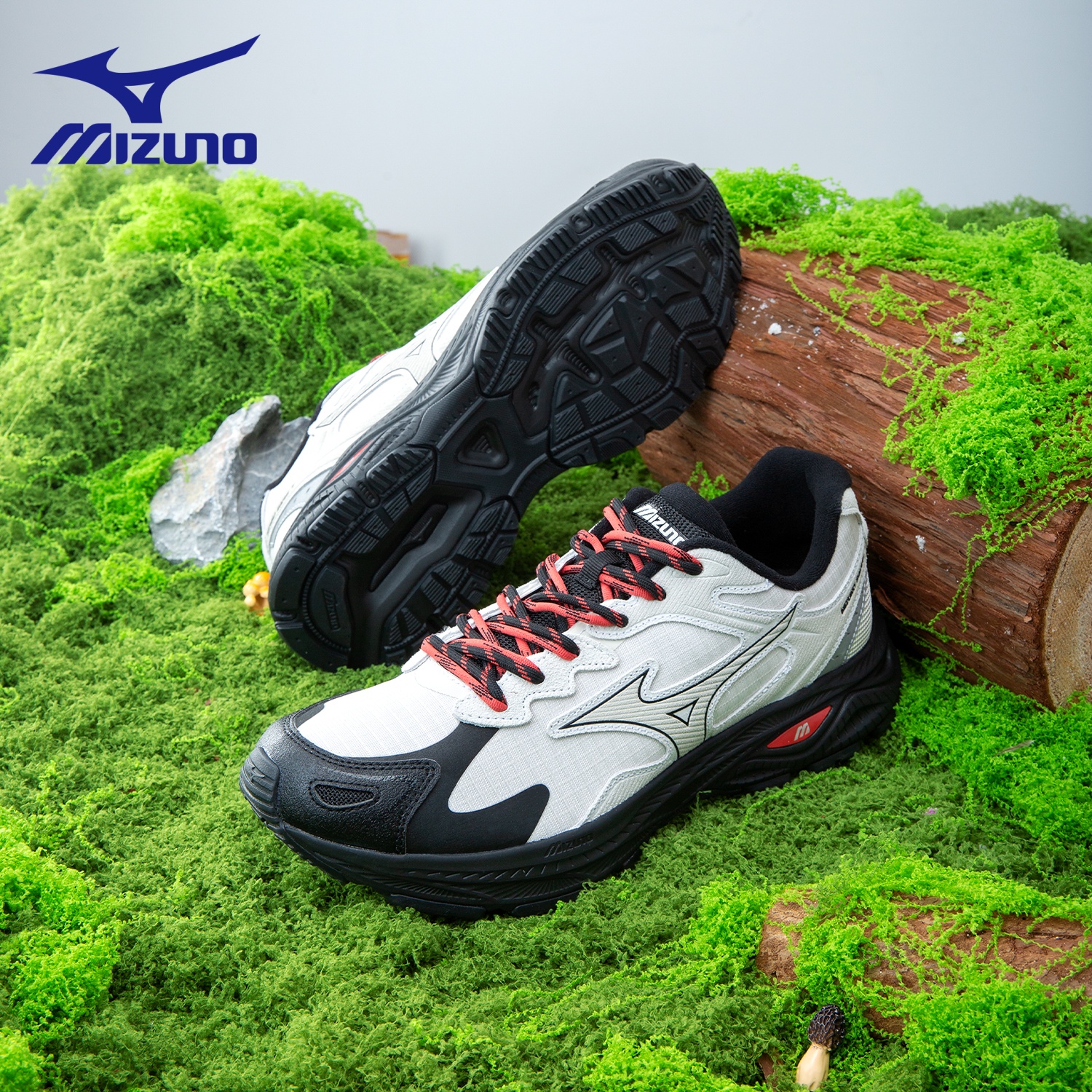 Mizuno美津浓秋冬防泼水跑步鞋男