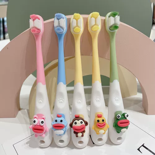 Детская мягкая зубная щетка, 5 шт, 2-3-6-12 лет