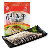 三珍斋醉鱼干150g青鱼干鱼肉片开袋即食特产年货真空熟食小吃