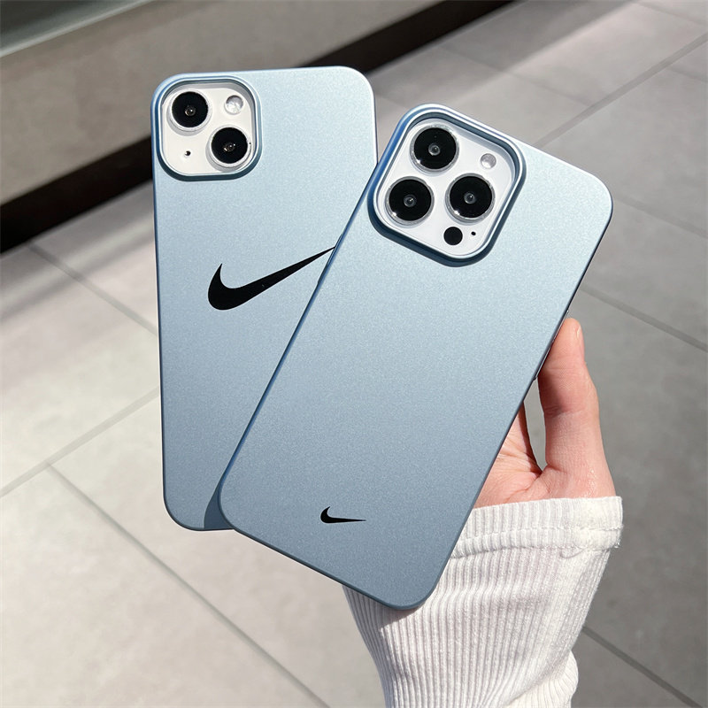 极简17适用于iphone15pro max蓝灰苹果12nike手机壳11全包硬壳14男女磨砂8plus防摔x/xs硬xr镜头没包16潮流13