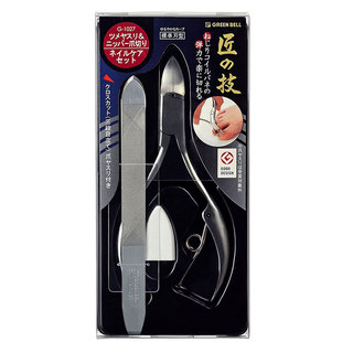 日本匠之技不锈钢指甲钳斜口脚趾甲钳甲沟指甲刀修脚死皮美甲工具