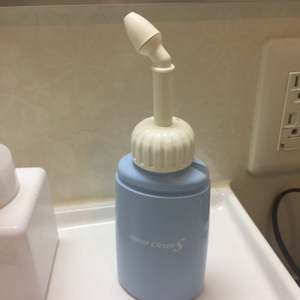 鼻腔冲洗杀菌花粉症洗鼻器
