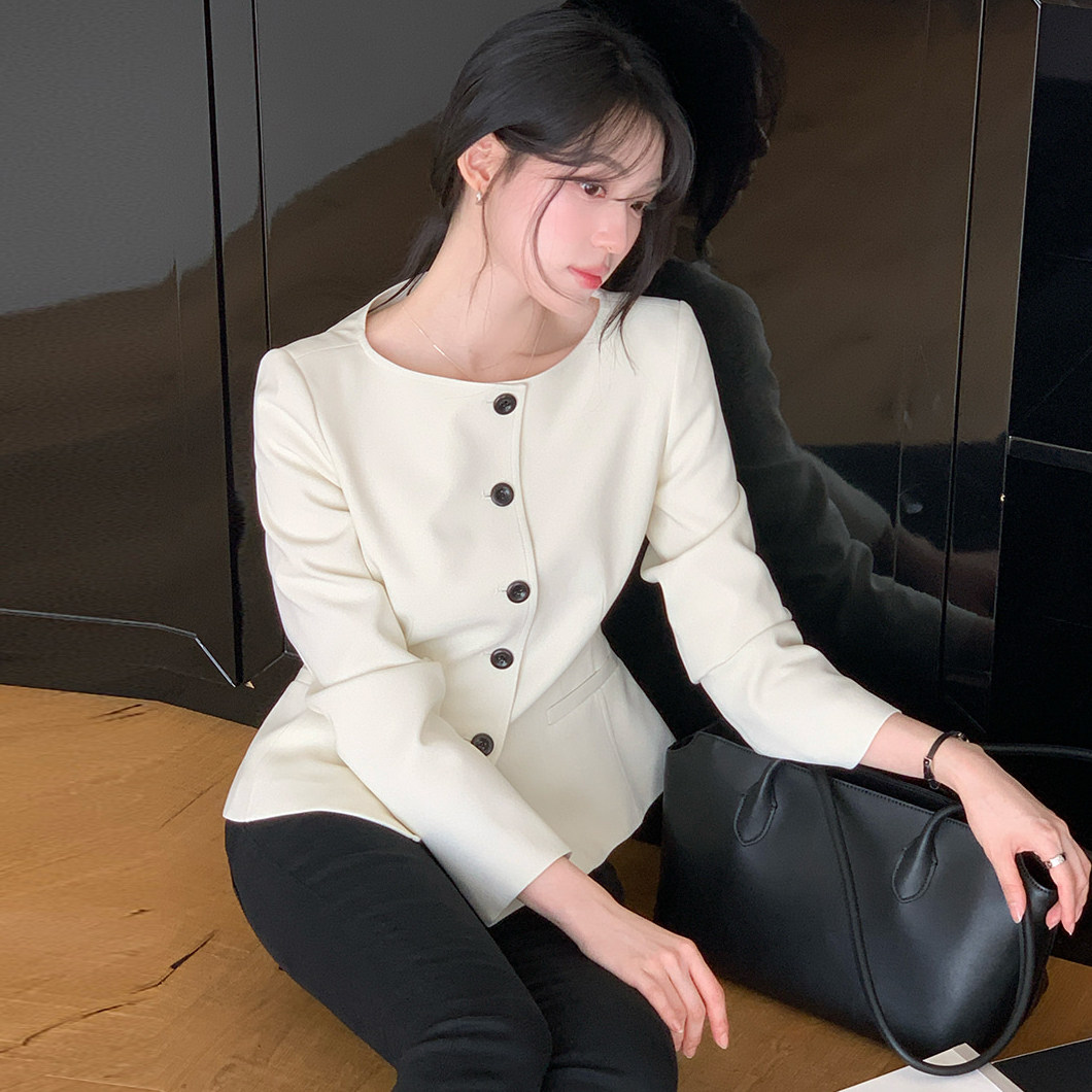 韩国reine正品短外套高级质感女
