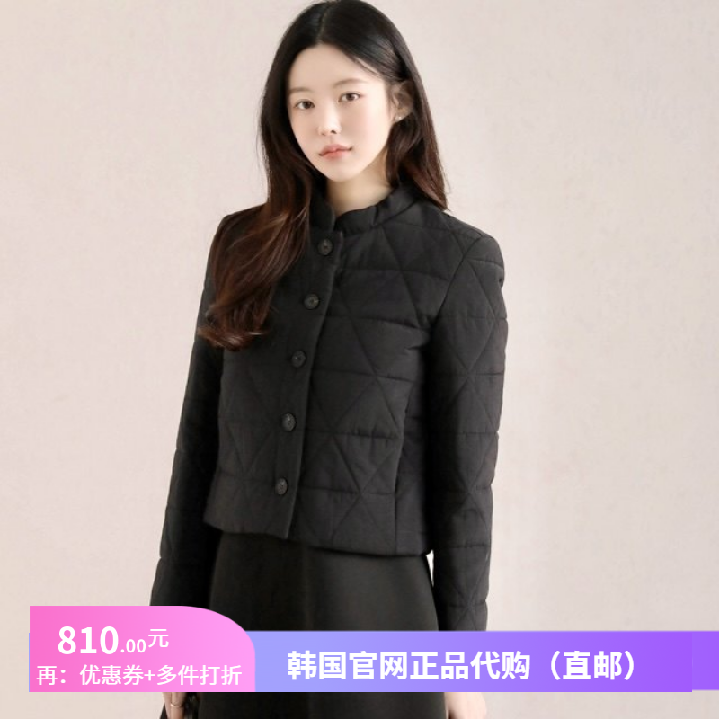 秋冬高级感超好看棉衣短外套韩式女arima正品韩国代购小个子上衣