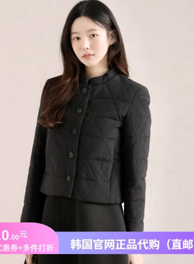 秋冬高级感超好看棉衣短外套韩式女arima正品韩国代购小个子上衣