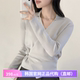 简约针织衫 女装 reine正品 26春秋韩式 韩国代购 休闲百搭短毛衣