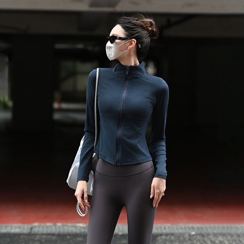 Beemen裸感立领瑜伽服上衣女外穿健身秋冬季跑步户外长袖运动外套,运动服/休闲服装,运动茄克/外套,淘宝优惠券,粉丝福利购,淘宝优惠卷