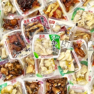 【商超同款】有友泡椒凤爪2斤山椒味混合鸡爪子装散称零食半斤