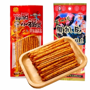 50包神厨小福贵周扒皮儿时回忆辣条面筋食品8090童年怀旧零食4包