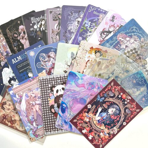垫板 Shine手帐周边原创人物特典切割板PVC限量古风可爱卡通合集