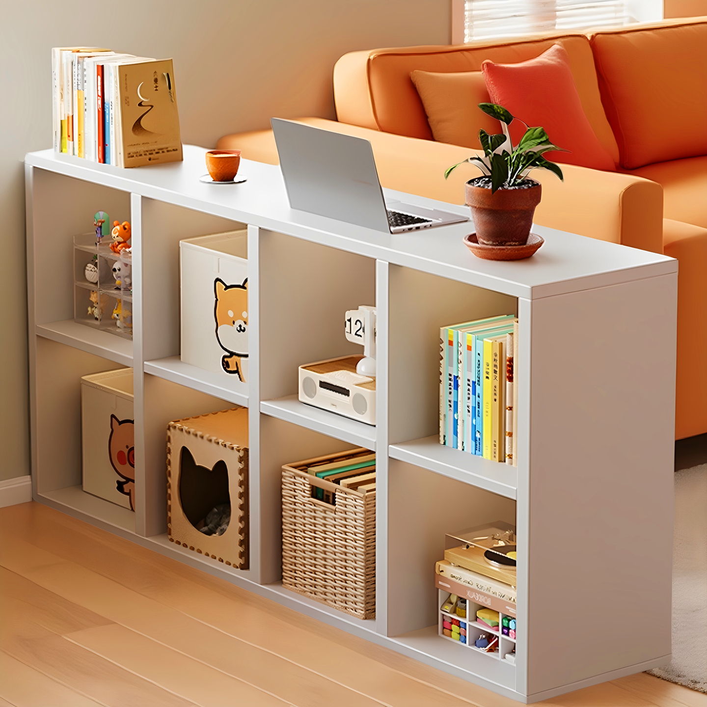 【全网热销当天发货】实木书架