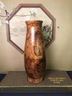 海南黄花梨大花瓶书房摆件降香黄檀东瓶西镜中堂博古架玄关案摆