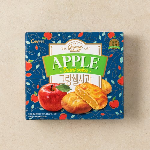 韩国青佑柚子cw打糕夹心饼干水果果酱派点心进口零食品菠萝派苹果