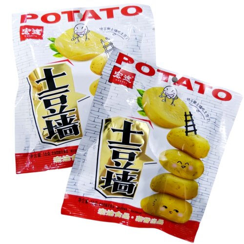 宏途土豆墙膨化儿童土豆薯条