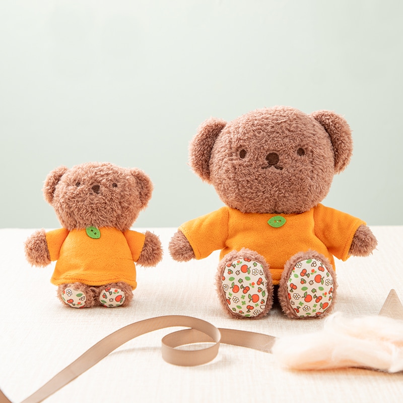 【预定】日本Miffy花屋限定金木犀桂花秋之果实boris毛绒玩偶着替