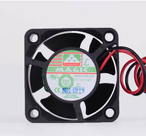 台湾永立Prtechnic4020 12V0.22A MGA4012ZB-020变频器散热风扇