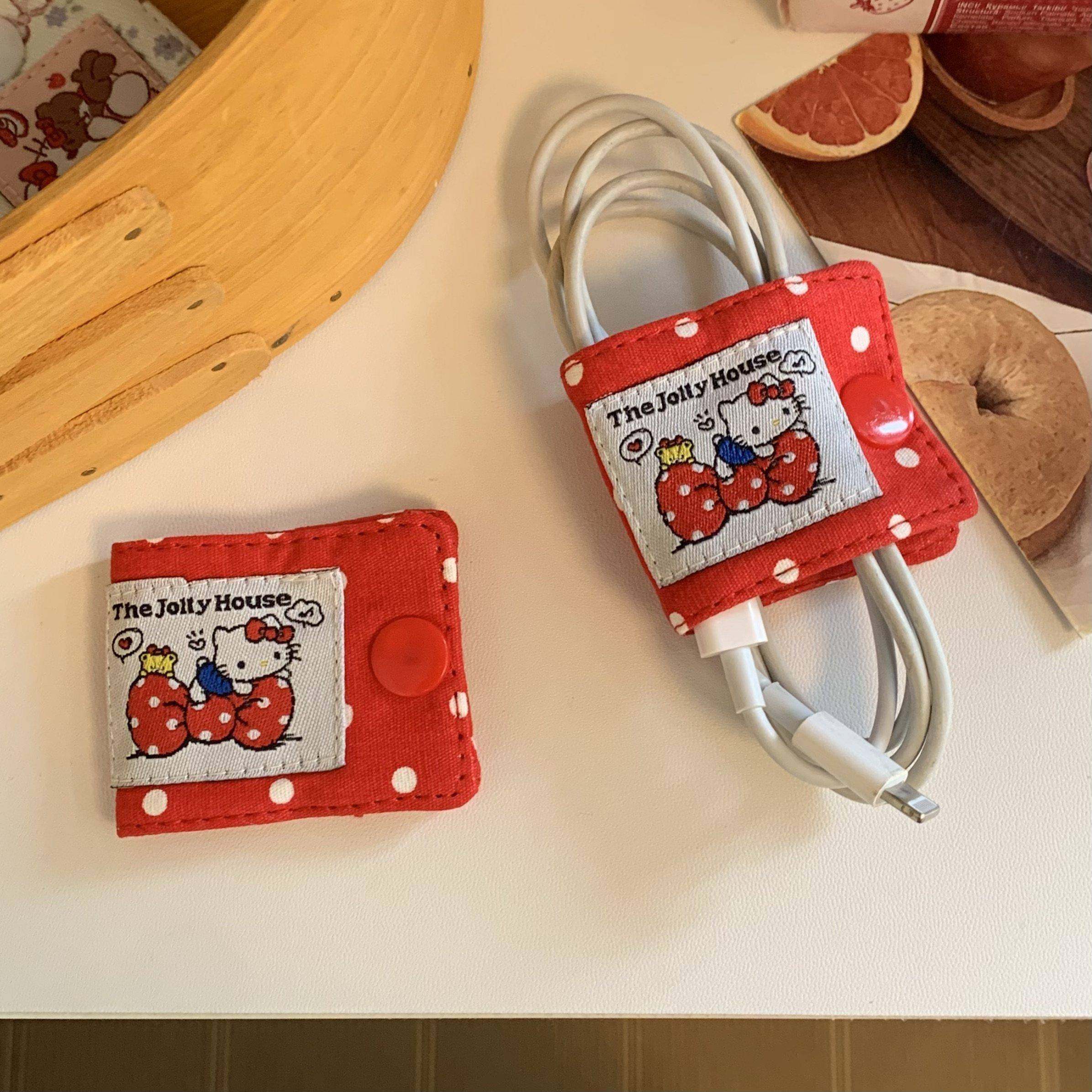 数据线固定器卡扣理线器可爱卡通收纳扣手机充电线整理收纳神器