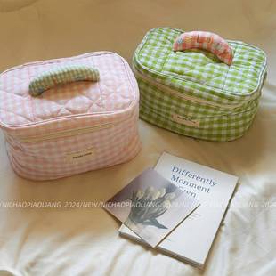 Melody化妆包女2024新款高端大容量便携出差旅行洗漱包小众收纳包