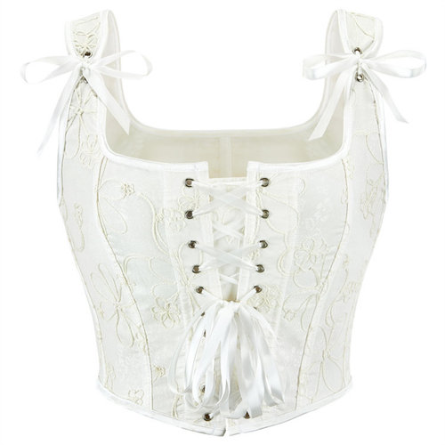 收腰外穿吊带塑身衣corset