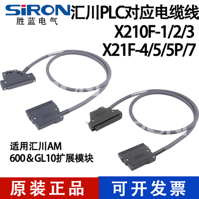 胜蓝汇川PLC对应电缆线X21F