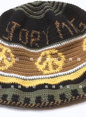 自制纯手工编织story mfg渔夫帽 STORY MFG帽子