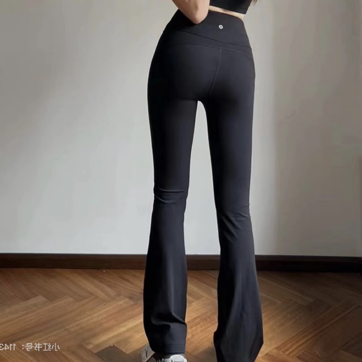 工厂直发lulu原标Groove微喇叭裤提臀瑜伽普拉提显瘦裸感阔腿裤女