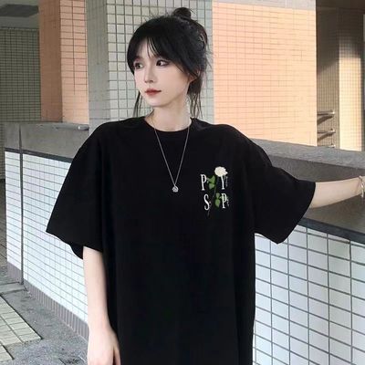 短袖美式复古纯棉薄款夏季半袖