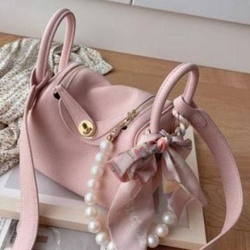 头层牛皮mini琳迪包24新款真皮百搭lindy枕头包单肩斜挎手提女包