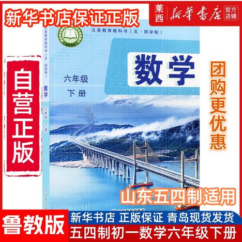 六年级下册数学鲁教版54五四制