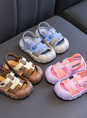 日本进口MUJIΕ儿童凉鞋2025夏季新款时尚中大童沙滩鞋女童韩版软