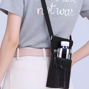 高端手机包男女斜挎小包手机布袋零钱包散步手机袋夏天轻便小挎包