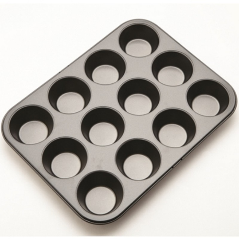 韩国家用加厚双面不沾烘焙烤箱玛芬玛德琳蛋糕模具煎烤盘披萨烘烤