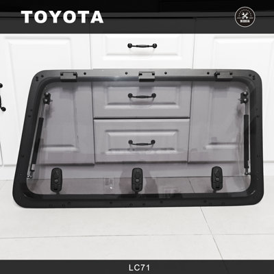 barag伯徠 丰田7系landcruiser改装lc71单开鸥翼窗狩猎窗外推窗