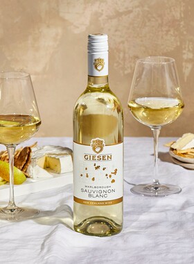 吉森Giesen庄园长相思干白葡萄酒新西兰进口马尔堡果香四溢